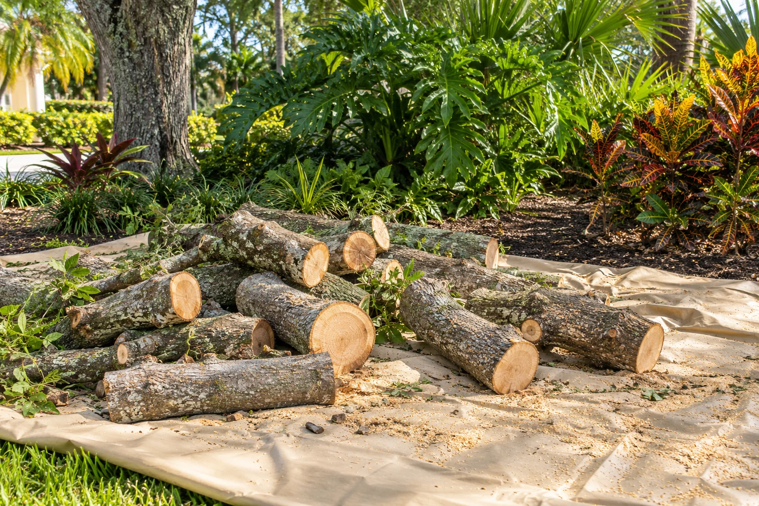 Tree Cutting landscape in Sarasota