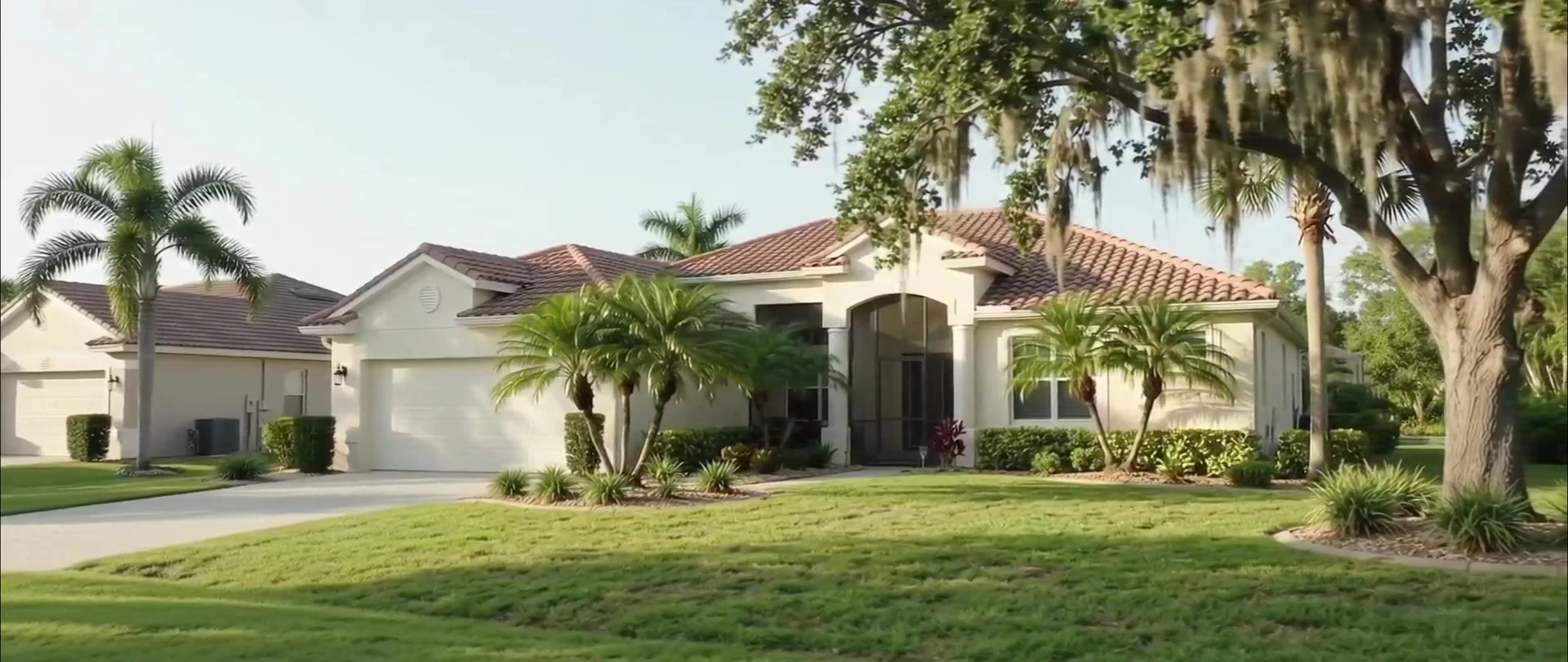Tree care at a Florida property